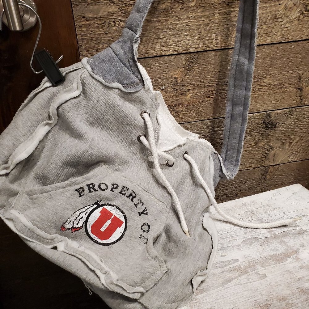 Little Earth Utah Utes Bag Purse Distressed